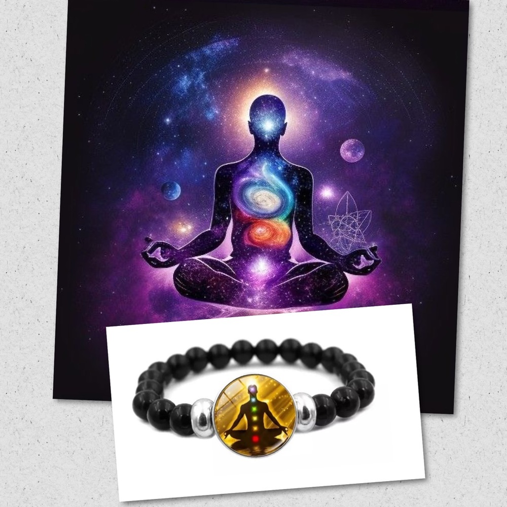 $3 Chakra beaded bracelet new $3 if bundled